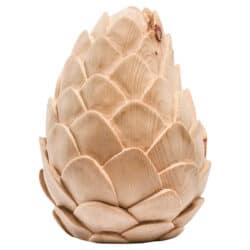 Cone houten mini-urn