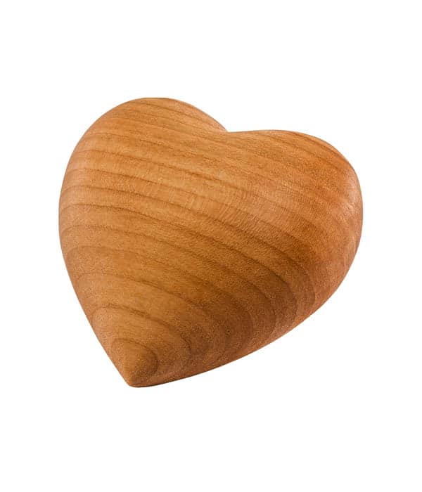 Heart mini urn