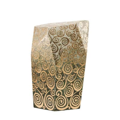 Diamond houten urn