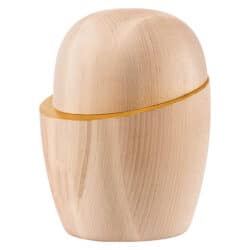 Eclipse houten urn