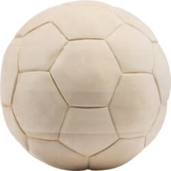 Ball houten urn