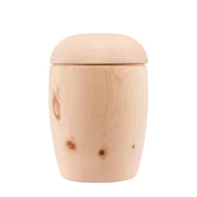 Mind houten urn