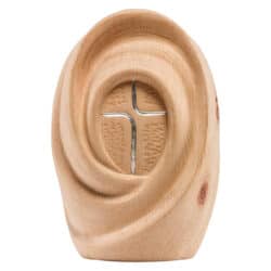 Silence+ boog houten urn