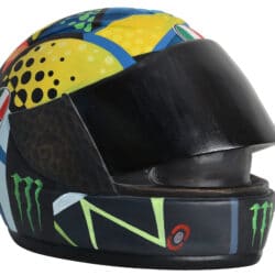 Helmet houten urn