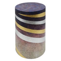 Cylinder houten urn