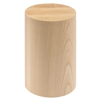 Cylinder houten mini-urn
