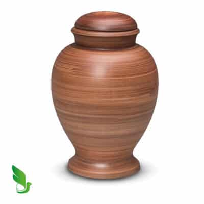 Biologische urn – bruin