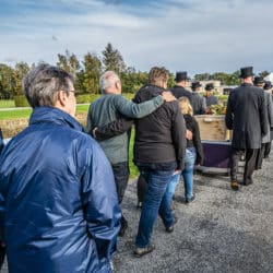 Uitvaartfotografie bij begrafenis